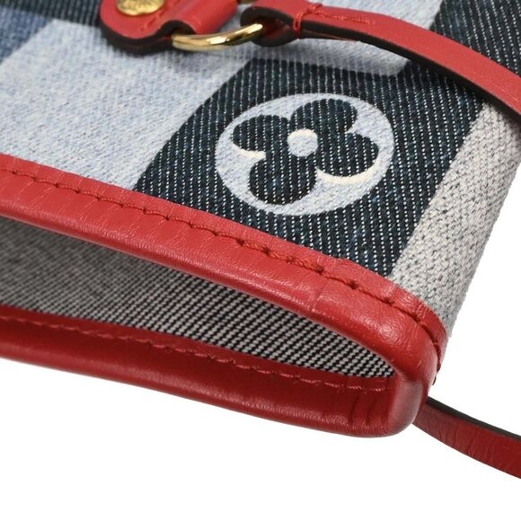 Louis Vuitton Monogram Denim Neverfull MM Shoulder Tote Bag M44981 AR5109 177612 - Picture 5 of 10